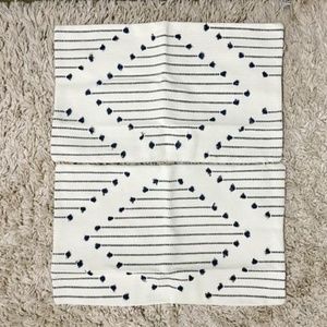 Brand New Boho Throw Pillow Covers - 12”x20”